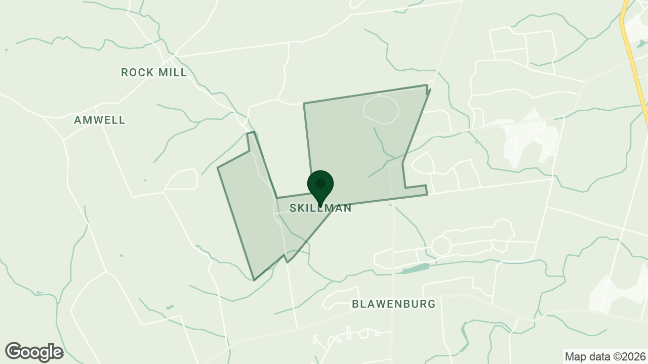 Map of Skillman, New Jersey