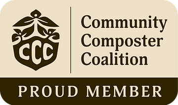 Community Composter Coalition proud member badge