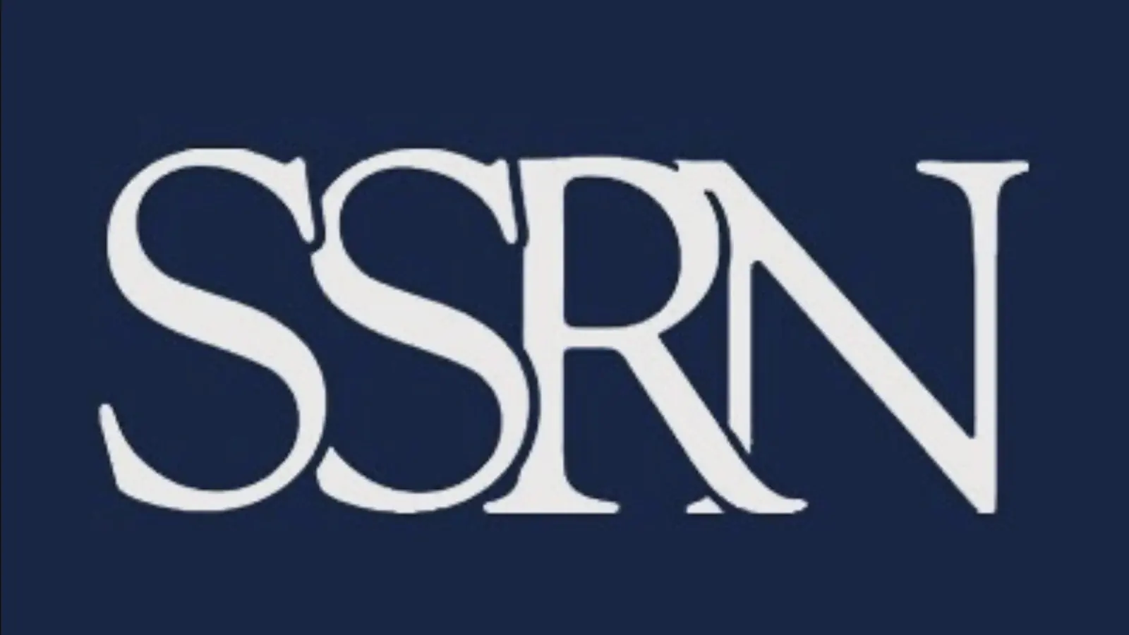 White SSRN logo on a dark blue background for Torus's first food waste research paper.